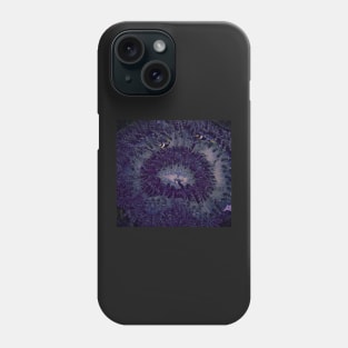 CLOWNING AROUND IN A PURPLE ANEMONE Phone Case
