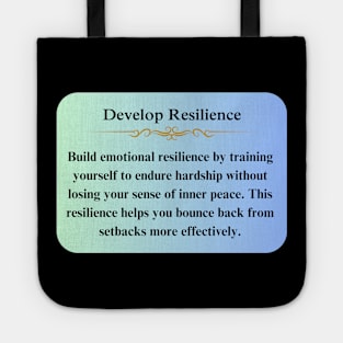 Resilience Stoic Thoughts Tote