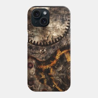 Gearing Up - Steampunk Gears Phone Case