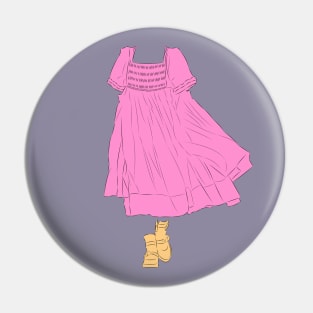 Villanelle's Pink Dress Pin