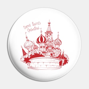 Copy of Copy of Saint Basil Cathedral in Moscow Pin