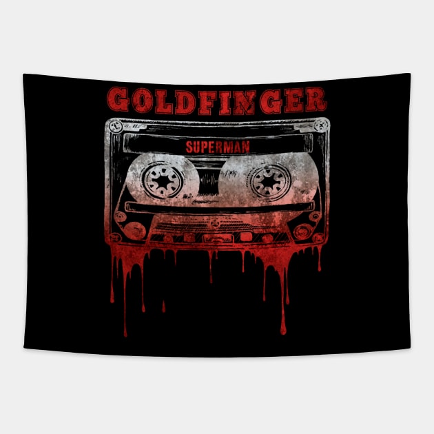 Goldfinger Tapestry by Perinemezo