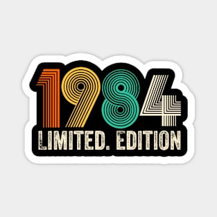 Retro1984 Birthday for women or men 1984 Retro Magnet