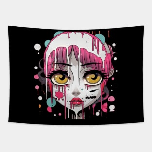 Melting Woman Tapestry