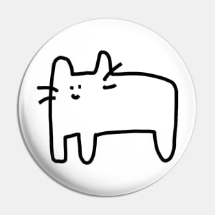 just cat Pin