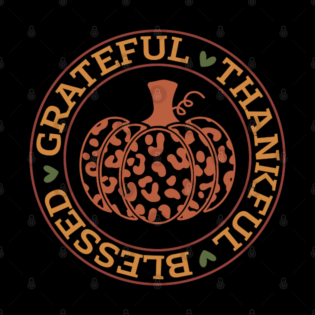 Grateful thankful blessed by MZeeDesigns