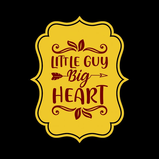 Little Guy Big Heart | Cute Kid's by KidsKingdom