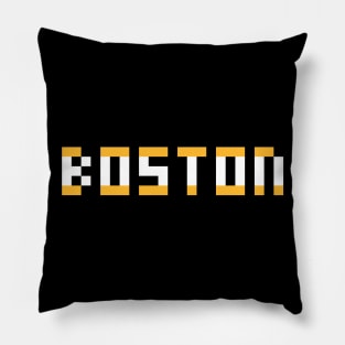 Pixel Hockey City Boston 2017 v2 Pillow