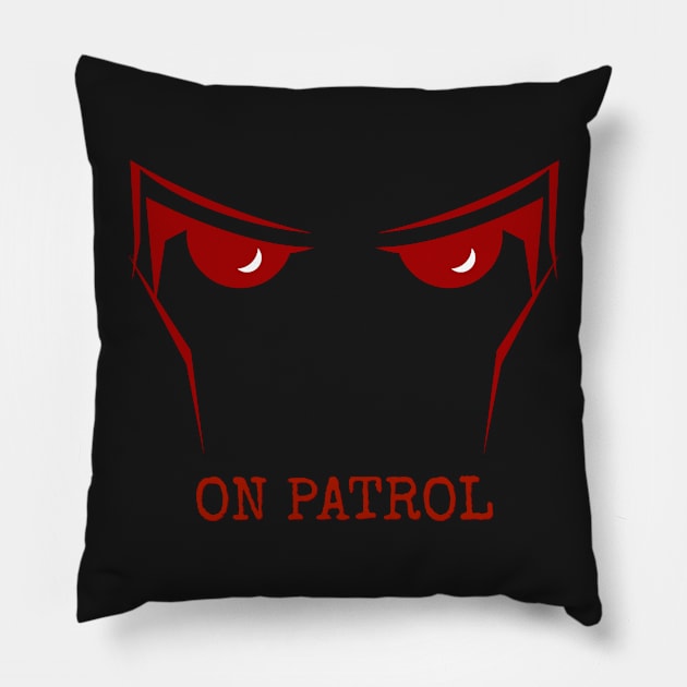 ON PATROL Pillow by winslow