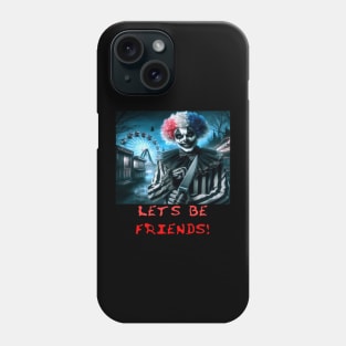 Scary clown Phone Case