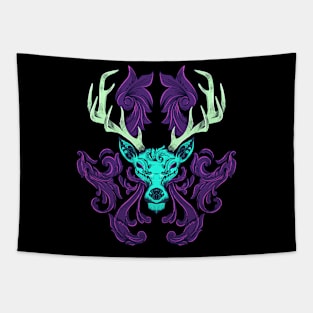 Deer Ornament Tapestry