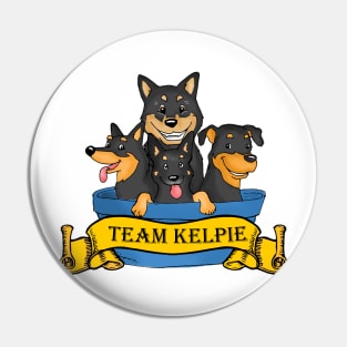 team kelpie Pin