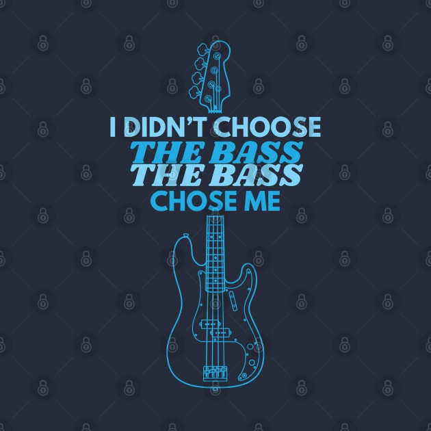 I Didn't Choose The Bass P-Style Bass Guitar by nightsworthy