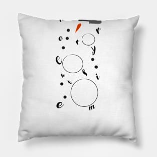 Make you snowman Pillow