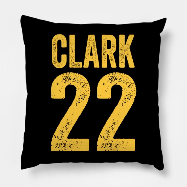 ⁠Caitlin Clark Indiana Fever Back Number Pillow by Akbar Rosidianto shop