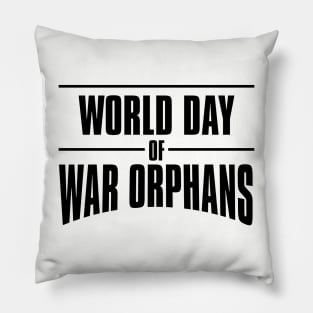 Day of War Orphans – January Pillow