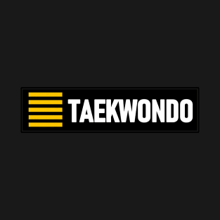 5th Dan Taekwondo with 5 gold bars T-Shirt