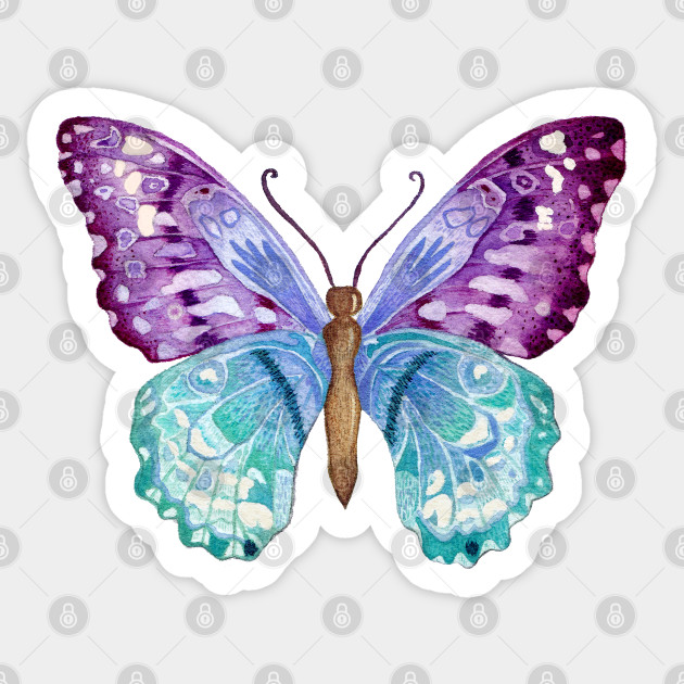 Pastel Butterfly - Butterfly - Sticker