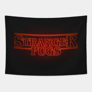 Stranger Pugs Tapestry