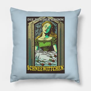 Snow White (Schneewittchen) By The Brothers Grimm Pillow