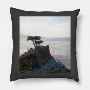 Lone Cypress Pebble Beach California Pillow