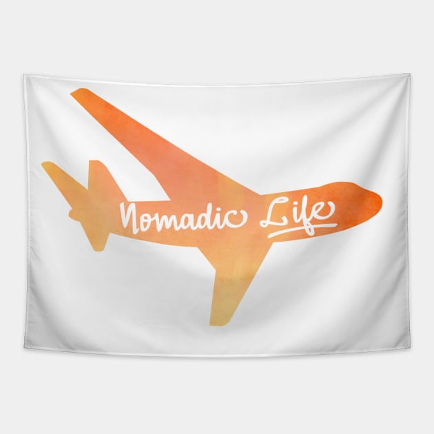 Nomadic Life Tapestry by TaliDe