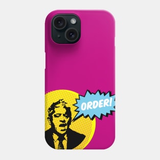 John Bercow - Order! Comic Style Phone Case