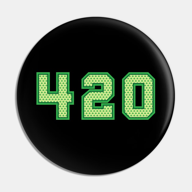 420  Weed Number Pin by Whimsical Thinker