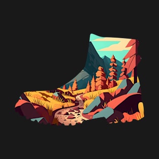 Hiking Trail Boot (Version 3) T-Shirt