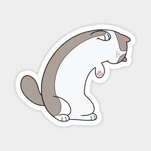 Silly Long Cat Magnet