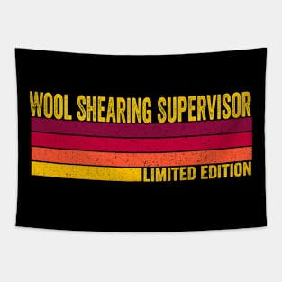 Wool Shearing Supervisor Tapestry