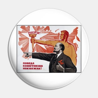 Soviet Propaganda Poster - Lenin Pin
