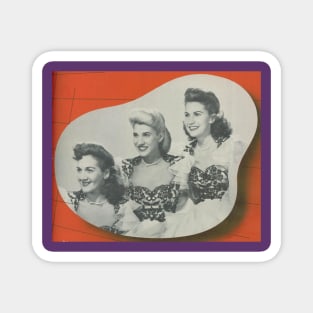 The Andrews Sisters Magnet