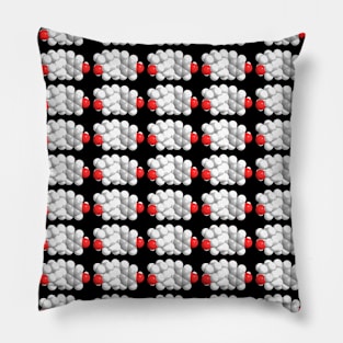 Estrogen Molecule Chemistry Pillow