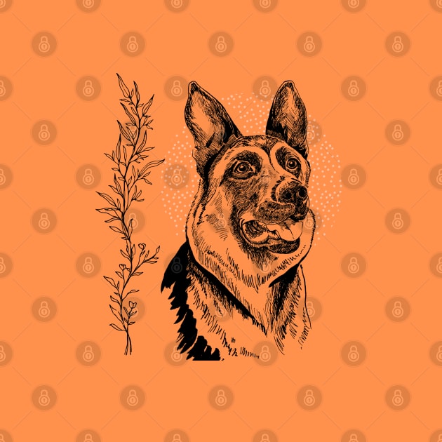 German Shepherd by ApolloOfTheStars