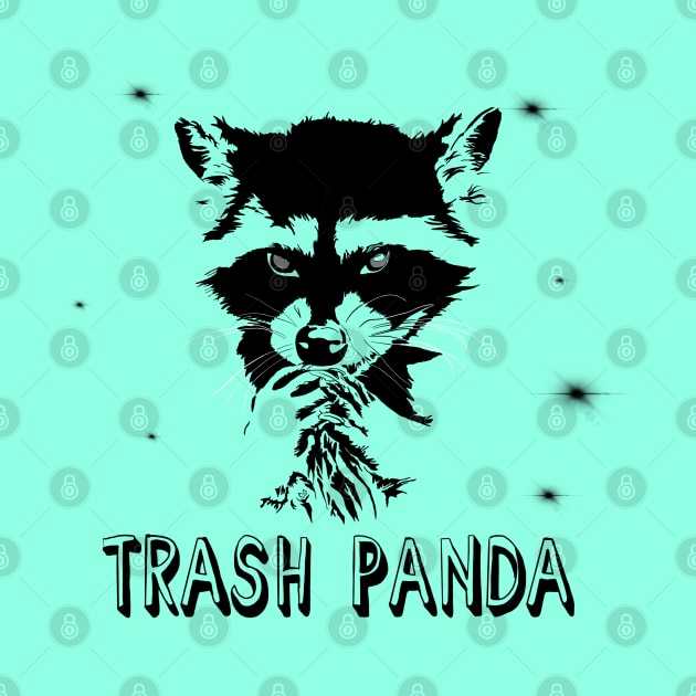 Trash Panda by Danispolez_illustrations