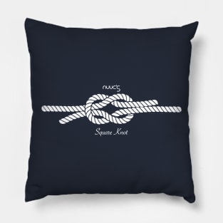 Nautical Square Knot by Nuucs Pillow