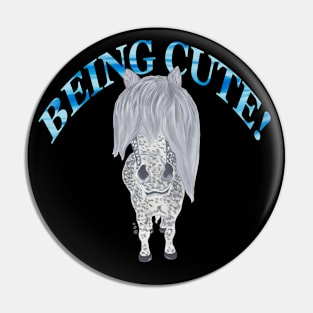 FALABELLA HORSE BEING CUTE Pin