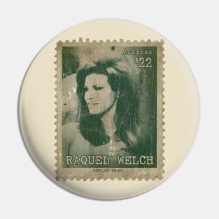 Raquel Welch Engraved Style Pin