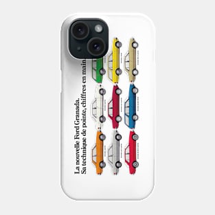 FORD GRANADA - German colour range Phone Case