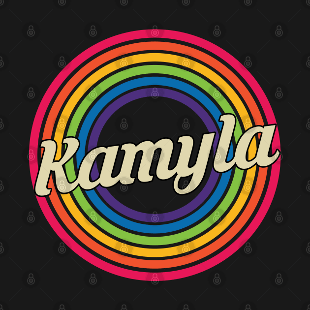 Kamyla - Retro Rainbow Style by MaydenArt
