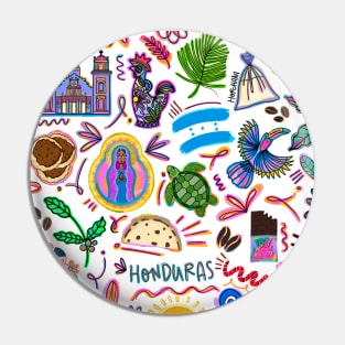 Honduran doodles Pin