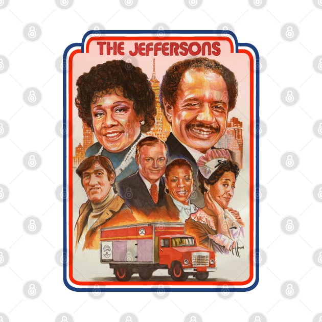 the jeffersons by Chris Hoffman Art