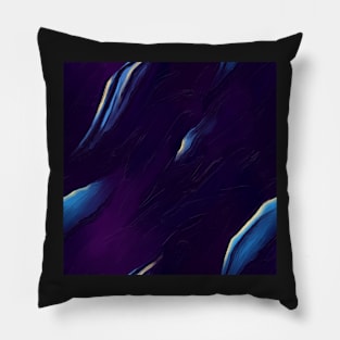 Dark Oil Texture Pillow