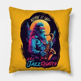 Jazzquatch Pillow