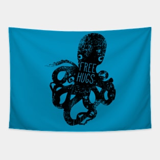 Free hugs octopus Tapestry