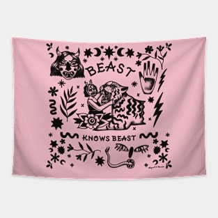 Beast Knows Beast Tapestry