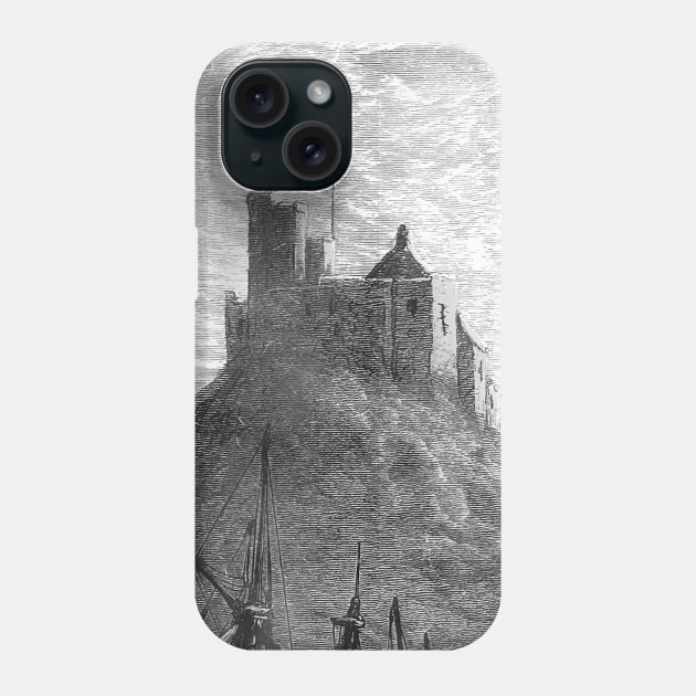 Medieval castle Phone Case by Marccelus