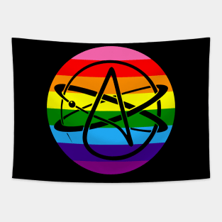 Atheist Pride Flag Tapestry