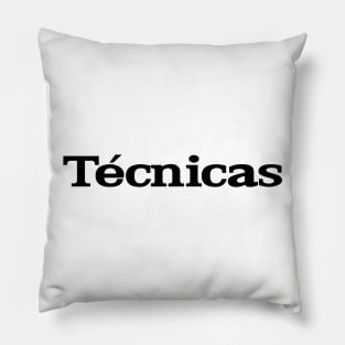 Technics (black logo) Pillow